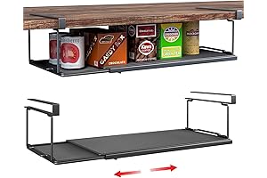 Expandable Under Cabinet Shoe Organizer