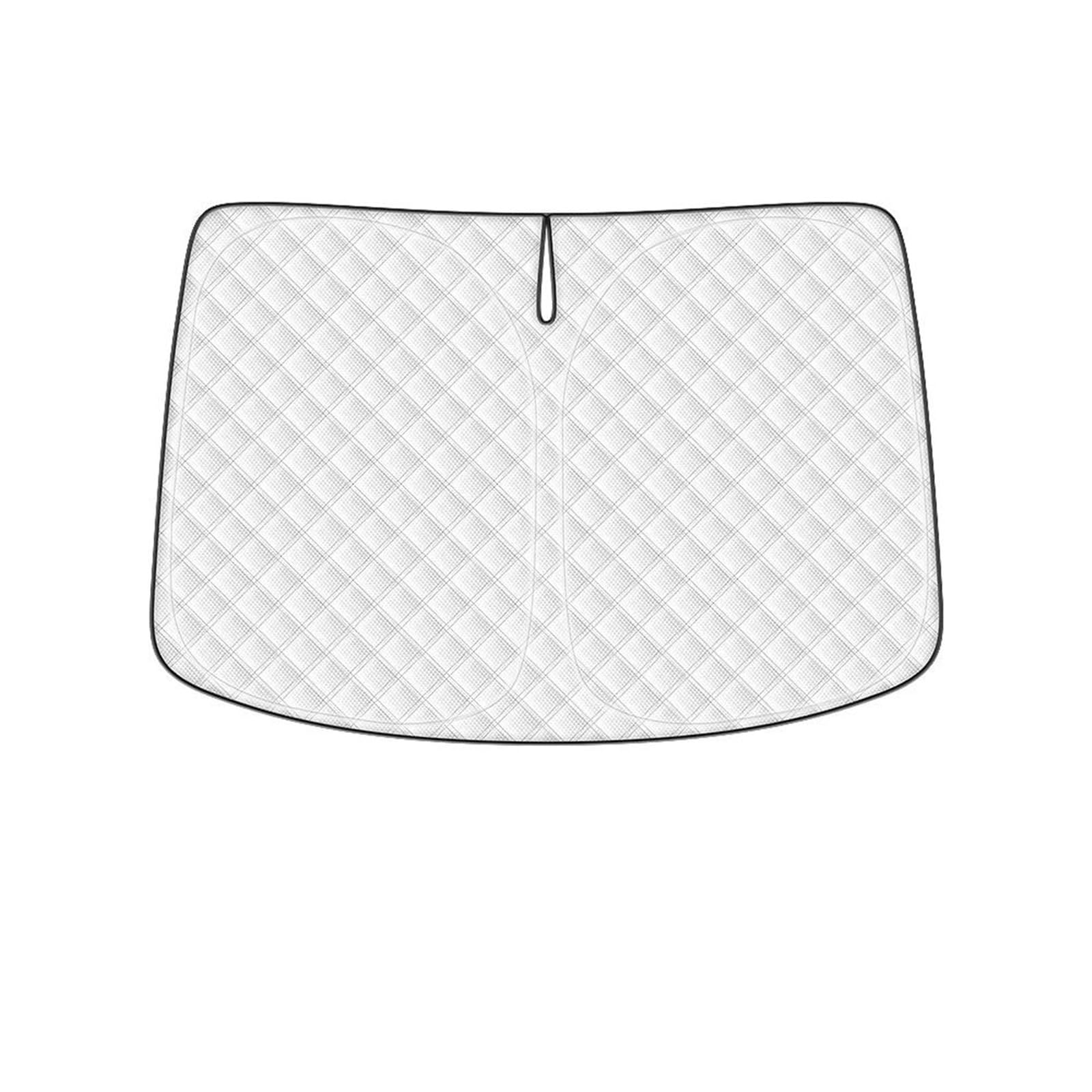 Parasol Coche Magnético Parasol Para Ventana Delantera De Coche Protección Para Visera Para Tesla Para Model Y 3(Aluminum foil)