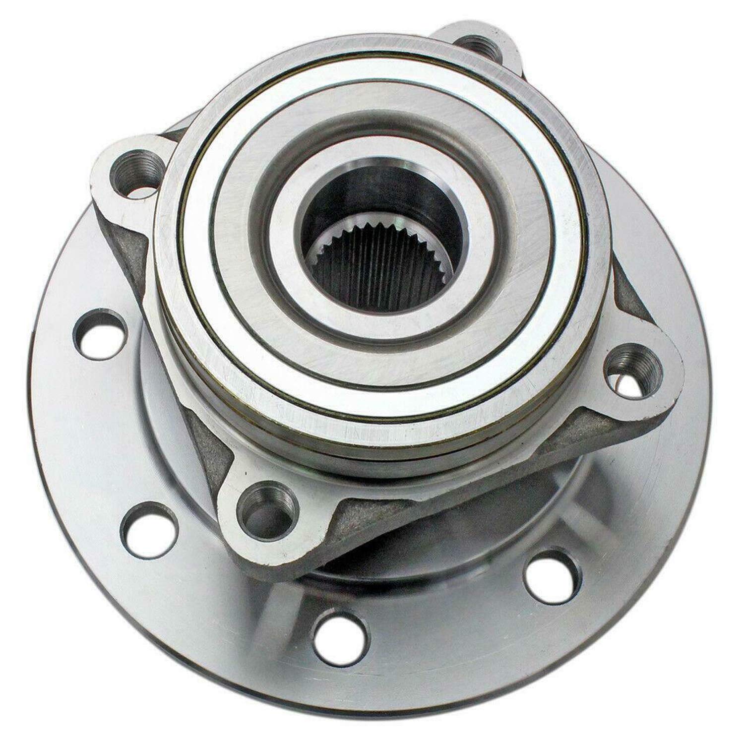 MotorbyMotor Front Wheel Bearing Hub Assembly – Fits 1994-1999 Dodge Ram 3500 4WD, 8-Lug, 2-Pack