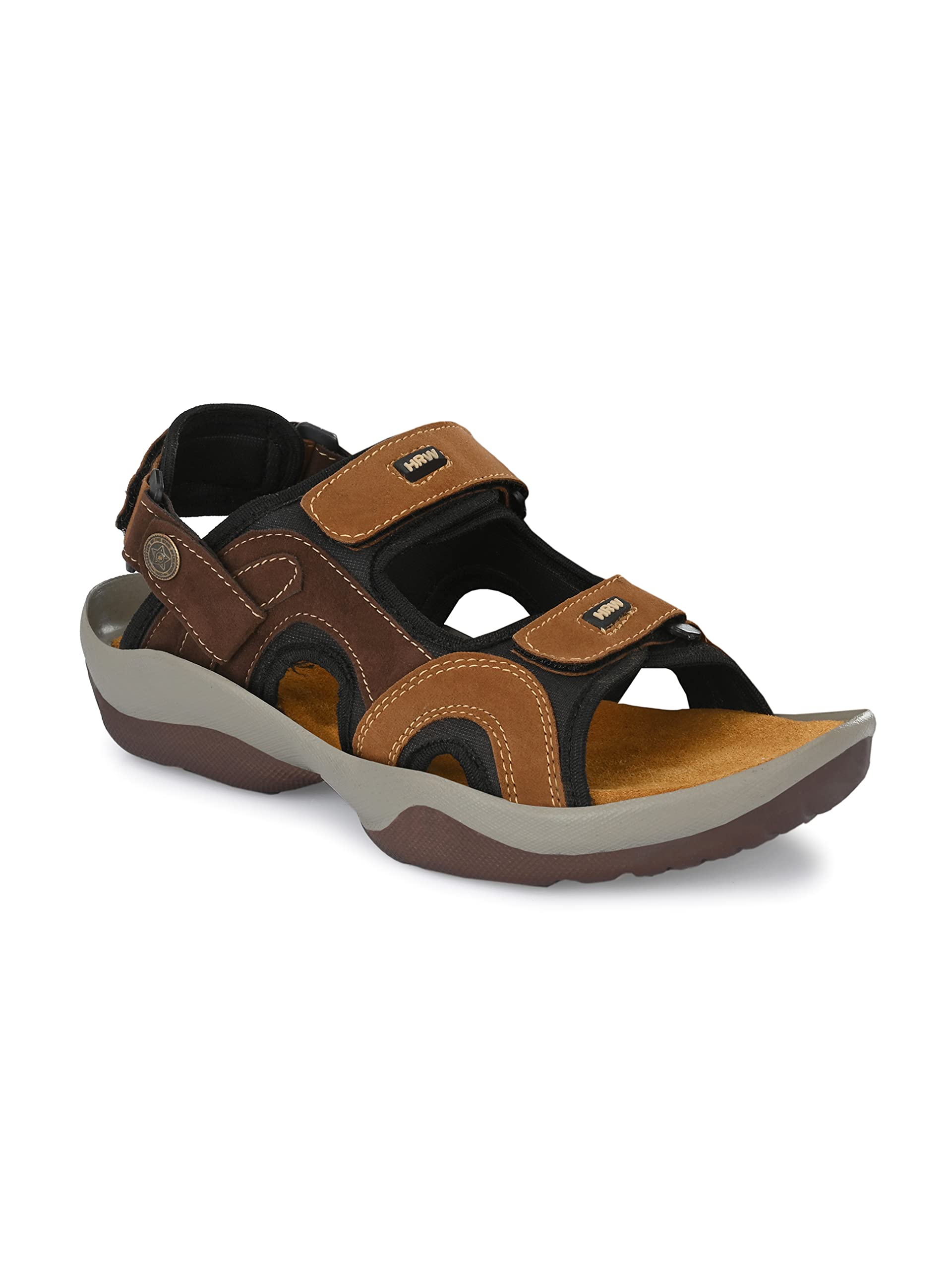 BUCIK Casual Sandal for Men (Brown - Size 7) | Lightweight - Comfortable | BCK10052 (B0BF5GHXGZ) Amazon Price History, Amazon Price Tracker