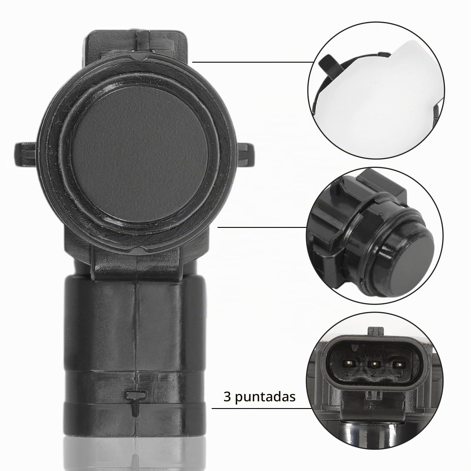 Sensores de aparcamiento PDC asistente para clase A W176 Clase B W246 GLK X204 SL R231 ayuda de marcha atrás Sensor de marcha atrás A0009050242, A0009050342 sensores de aparcamiento para