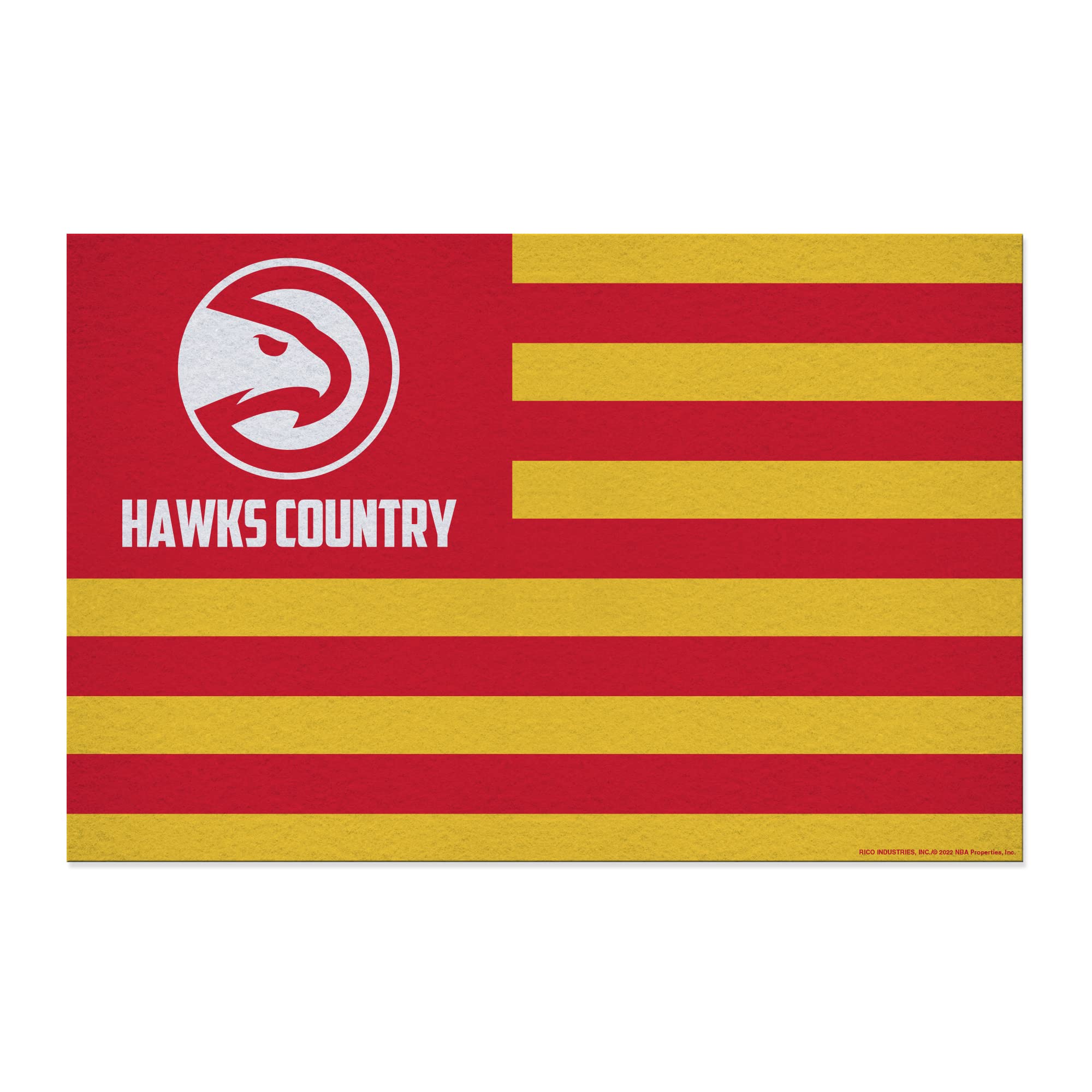 Rico Industries NBA Basketball Atlanta Hawks Country 25