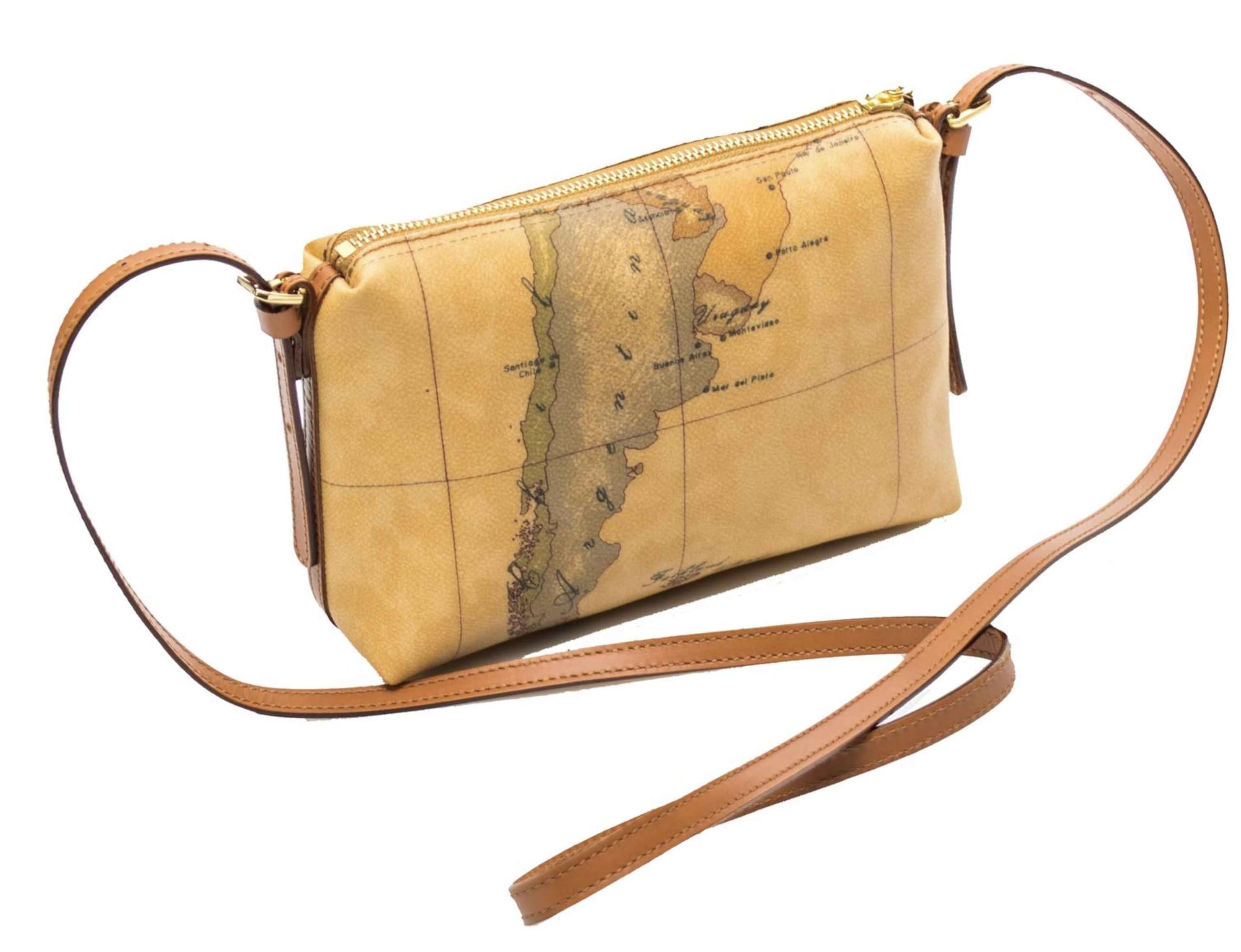 Alviero Martini 1a classe D0276000 Borsa a tracolla, Donna, Multicolore (Naturale)