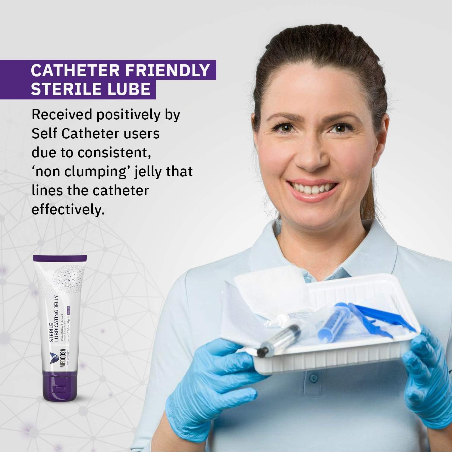 Medcosa Sterile Lube | Surgical Lube | Water Based Lubricating Jelly | Medical Lubricant [2.9oz] Flip Top Tube : Industrial & Scientific