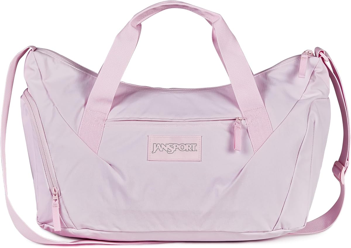 JanSport Recharge Gym Bag Medium, Pink Ice/Pink Ice