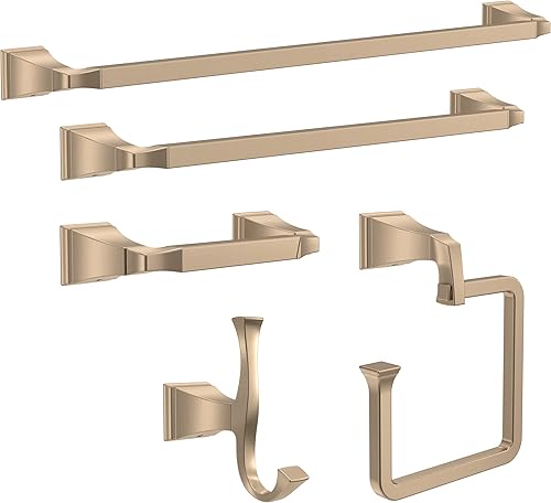 Miniatura 4 de Delta Faucet Dryden - Toallero de bronce, accesorios de baño, 75146-CZ 3.50 x 6.00 x 3.50 pulgadas