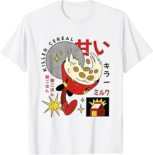 Japanese Kawaii Cereal Breakfast T-Shirt