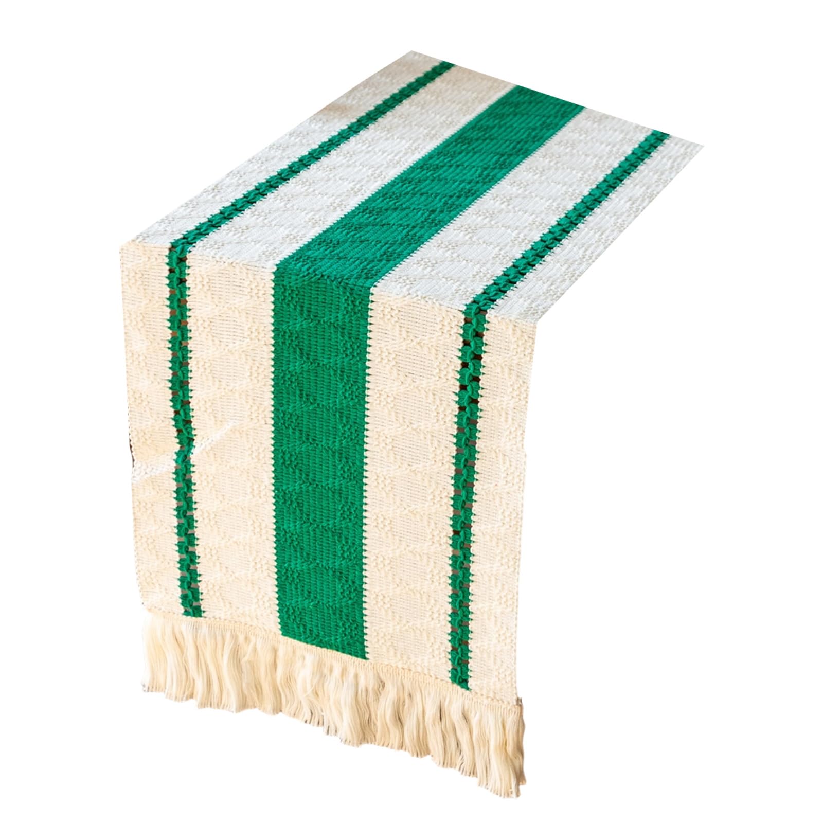 Jazuaiao Sturdy Polyester Table Runner Retro Look Accessory for Living Polyester Tablecloth