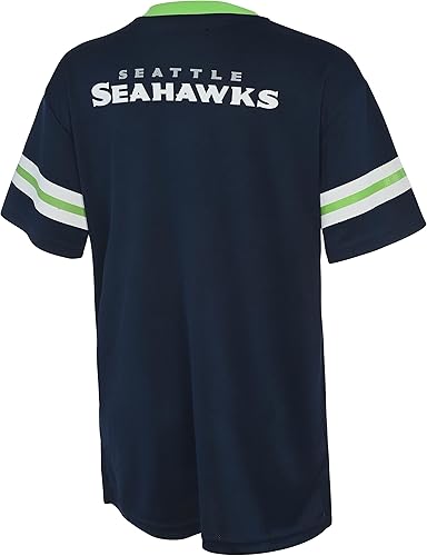 Miniatura 76 de Outerstuff NFL Kids Youth 4-20 - Camiseta oficial para el día del partido púrpura(Baltimore Ravens - Purple)