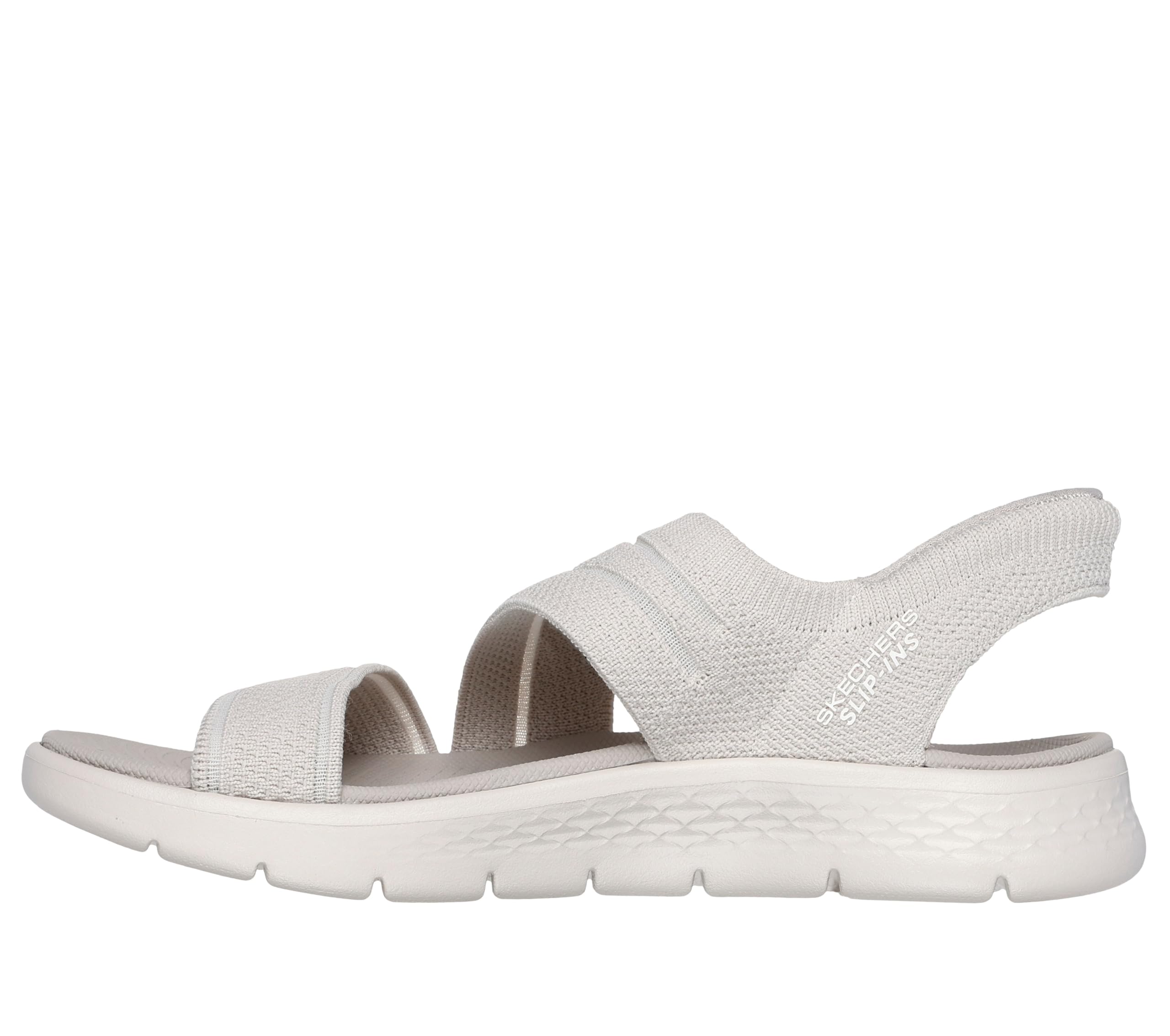 Skechers Go Walk Flex Sandały Damskie, Beżowy, 40 EU