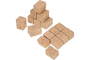 LOGOFUN 16pcs Mini Hay Bales for Centerpieces