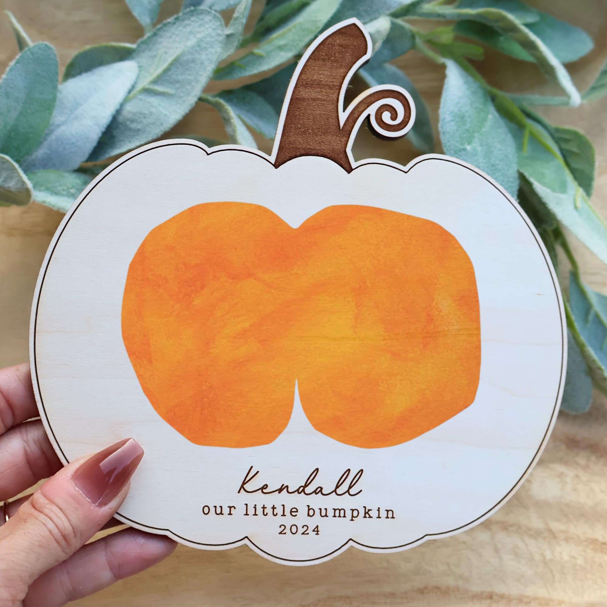 My First Halloween Art, Our Little Bumpkin Craft, DIY Baby Bum Keepsake, Fall Baby Art, Baby Fall Pumpkin Keepsake Craft, Baby First Halloween