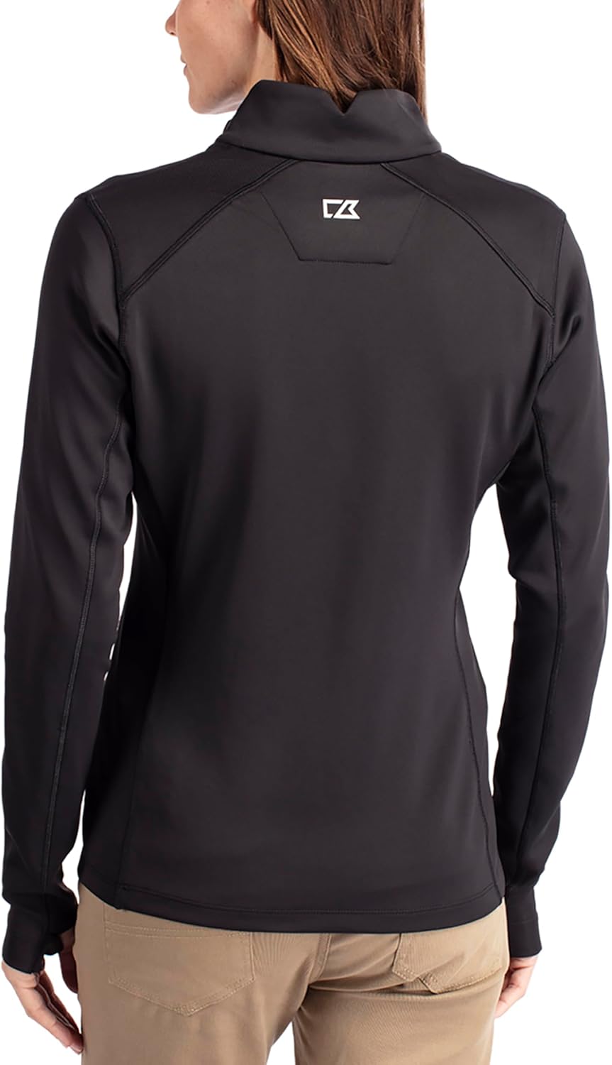 Cutter & Buck womens Moisture Wicking Upf 50+ Stretch Traverse Half Zip PulloverPullover Sweater - Image 2