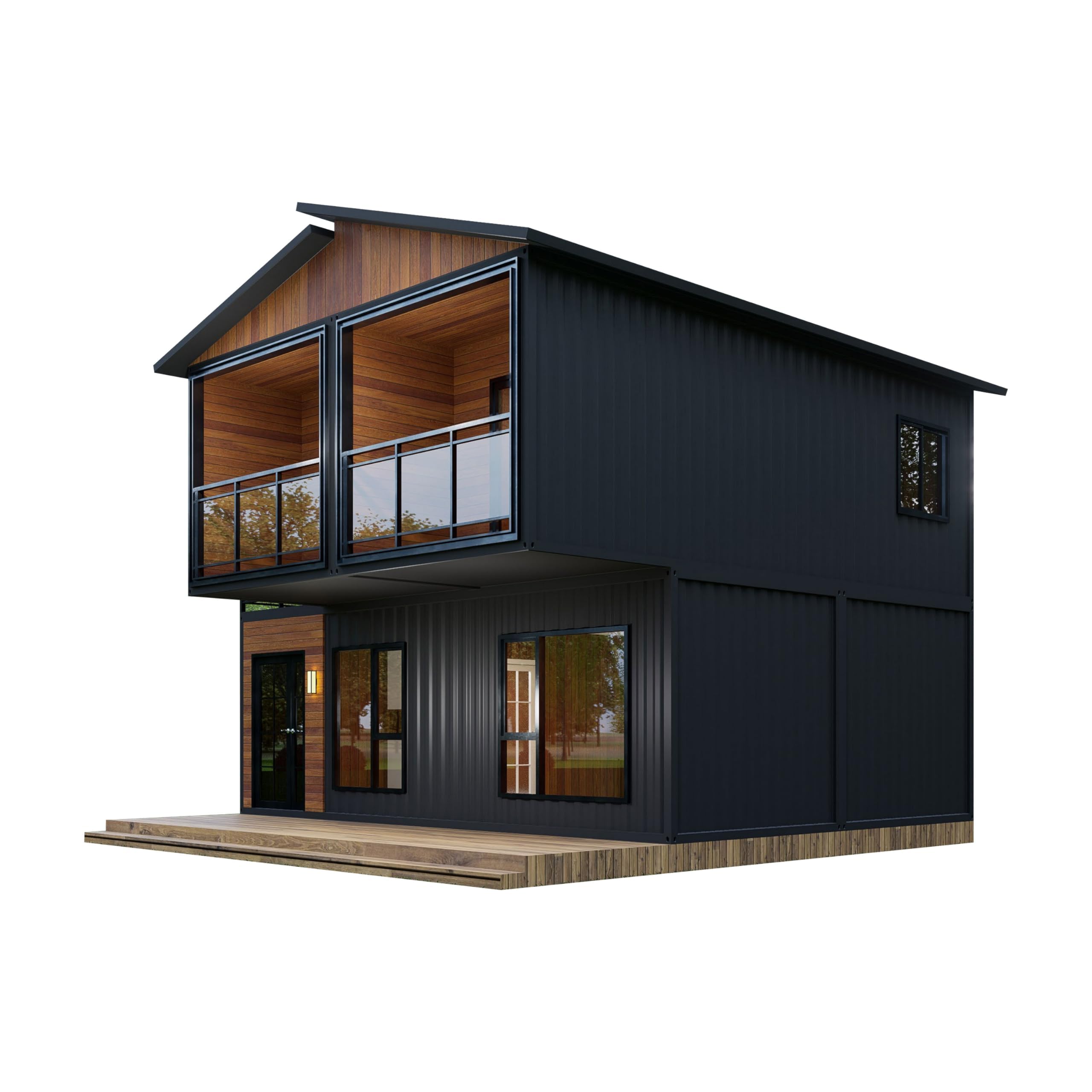 Amazon.co.jp: 2階建ての納屋の家 2024 折りたたみ式プレハブハウス