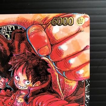 ワンピース カードゲーム モンキー・D・ルフィ SR　サインルフィ ワンピースカードゲーム モンキーDルフィ 尾田栄一郎 SR サイン