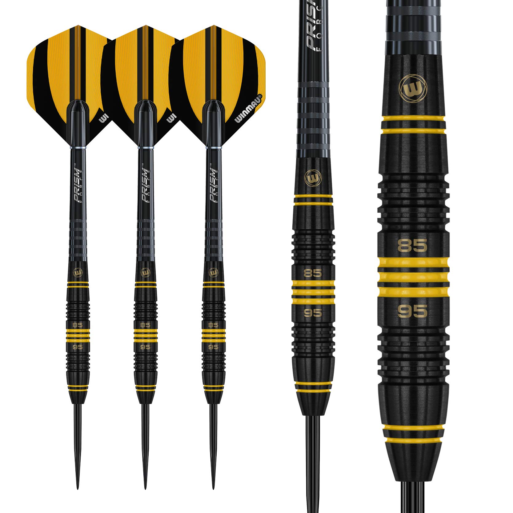WINMAU Pro-Line 26g Tungsten Darts with Prisma Flights and Shafts (Stengels