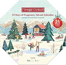 Yankee Candle Advent Wreath 2025 – Festive Christmas Candle Centrepiece with 4 Scented Candles, Decorative Holiday Wreath for Table or Mantel, Countdown to Christmas, Home Décor & Gift Set