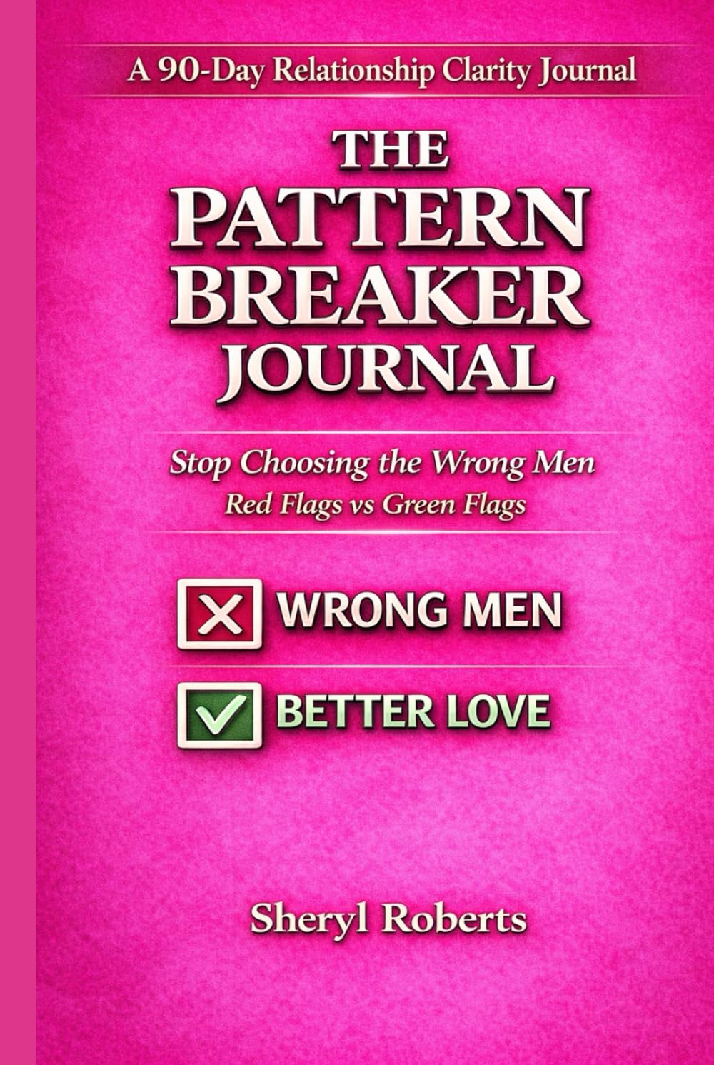The pattern Breaker Journal: A 90-Day Guided Workbook to help with creating healthy relationship and spotting red flags (Healing Emotional Abuse)      Hardcover – February 18, 2026