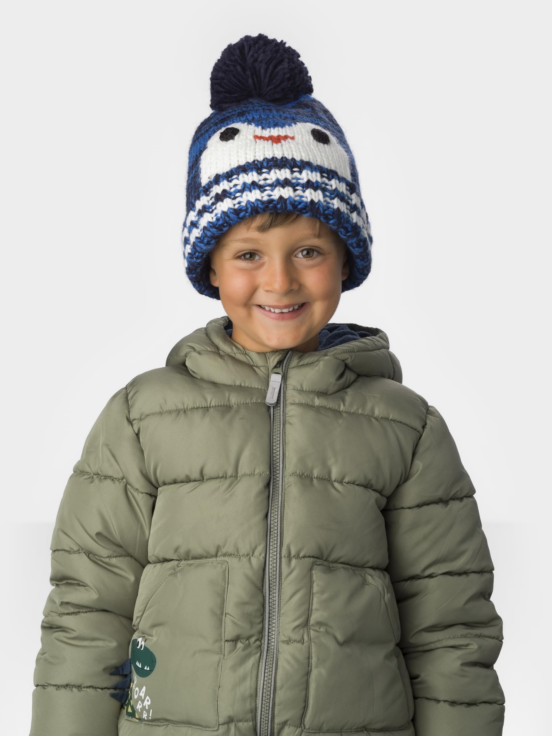 Eisbär Bonnet pour Enfant Rick Pinguino Bonnet en Tricot