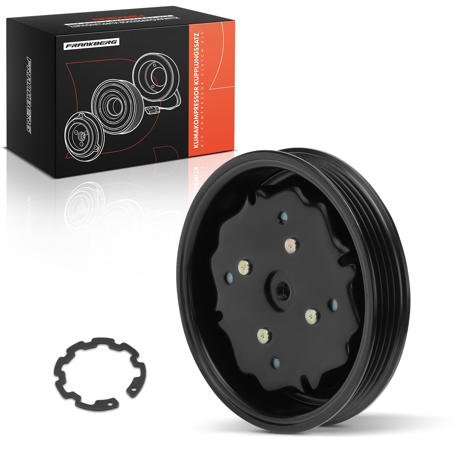 Frankberg Compresor Magnético AC Compatible con A4 Avant 8E5 1.9 TDI A4 8E2 1.9 TDI A6 Avant 4B5 4B6 1.9 TDI A4 Avant 8E5 1.9 TDI q.u.a.t.t.r.o A6 4B2 4B4 1.9 TDI 8E0260805AB,8E0260805D