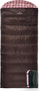 Teton Celsius Regular, -25F, 20F, 0F Degree Sleeping Bags, All Weather Bag for Adults and Kids, Camping Made Easy and Warm, Travel Sack Included