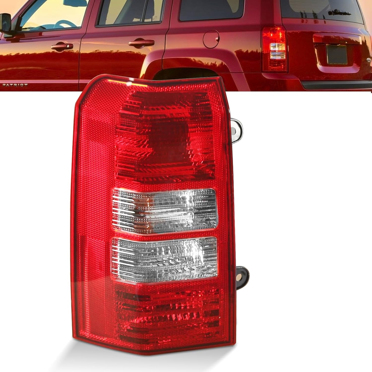 BoardRoad Tail Lights Assembly Fit for 20082017 Jeep