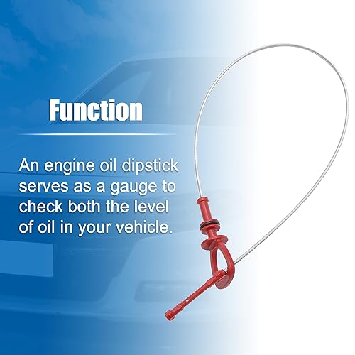 Miniatura 4 de X AUTOHAUX Varilla de medición de aceite de motor para Mercedes-Benz CL203 03 04 W203 W204 A209 C209 11 W211 R171 1.8L No.2710100372