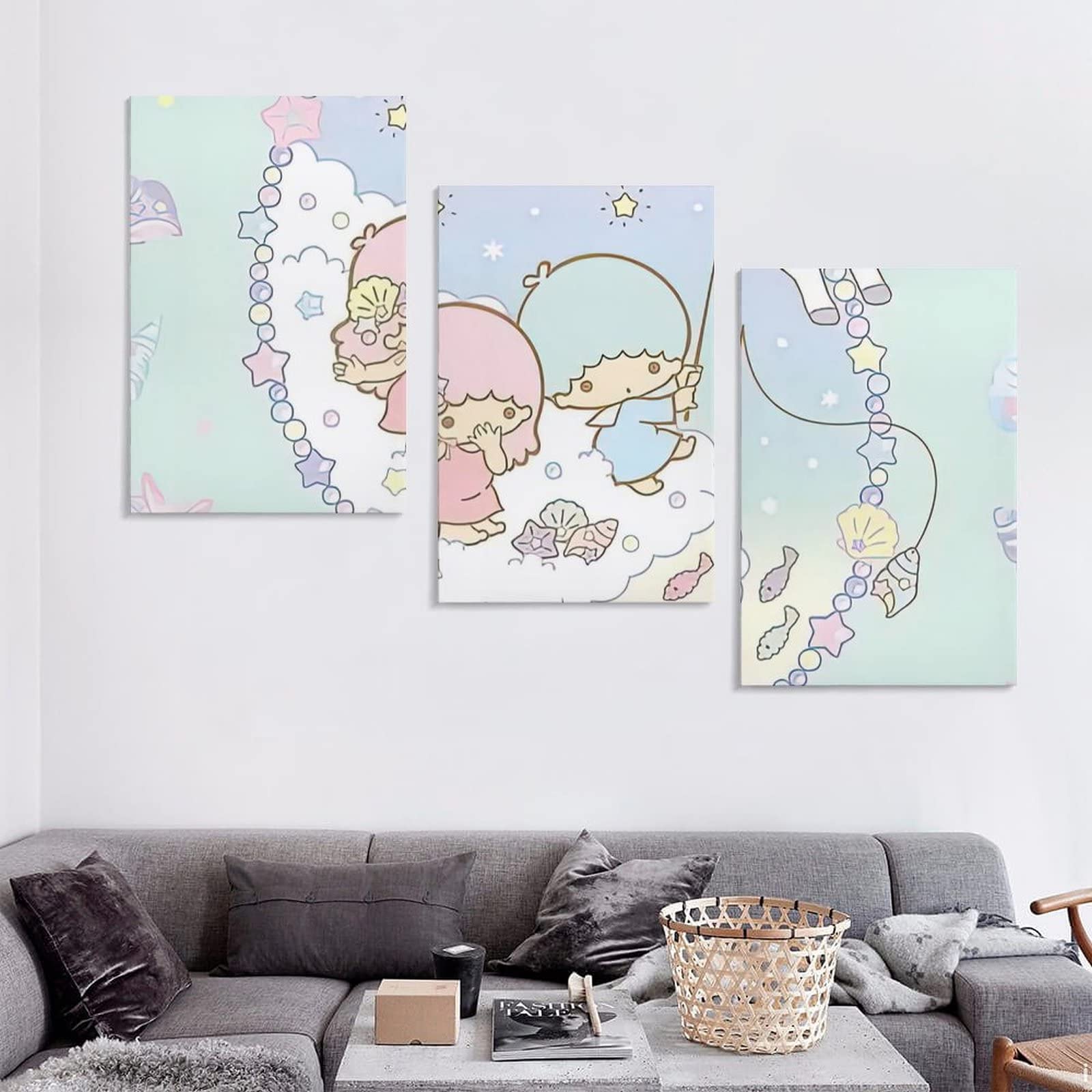 Amazon.co.jp: キキララ アートパネル 湿気を防ぐ キャンバスアート  