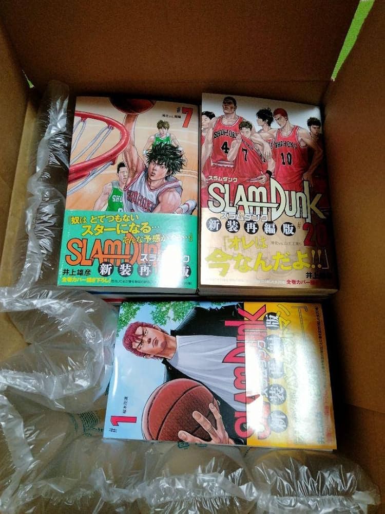 SLAM DUNK 新装再編版 全巻セット 帯付き スラムダンク 新装再編版 SLAM DUNK 井上雄彦 全巻セット 完結
