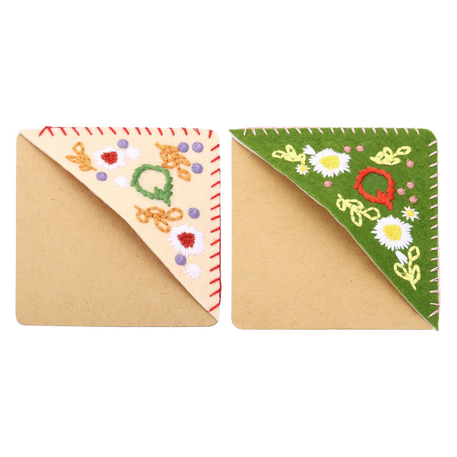 PATIKIL 2pcs Corner Bookmark