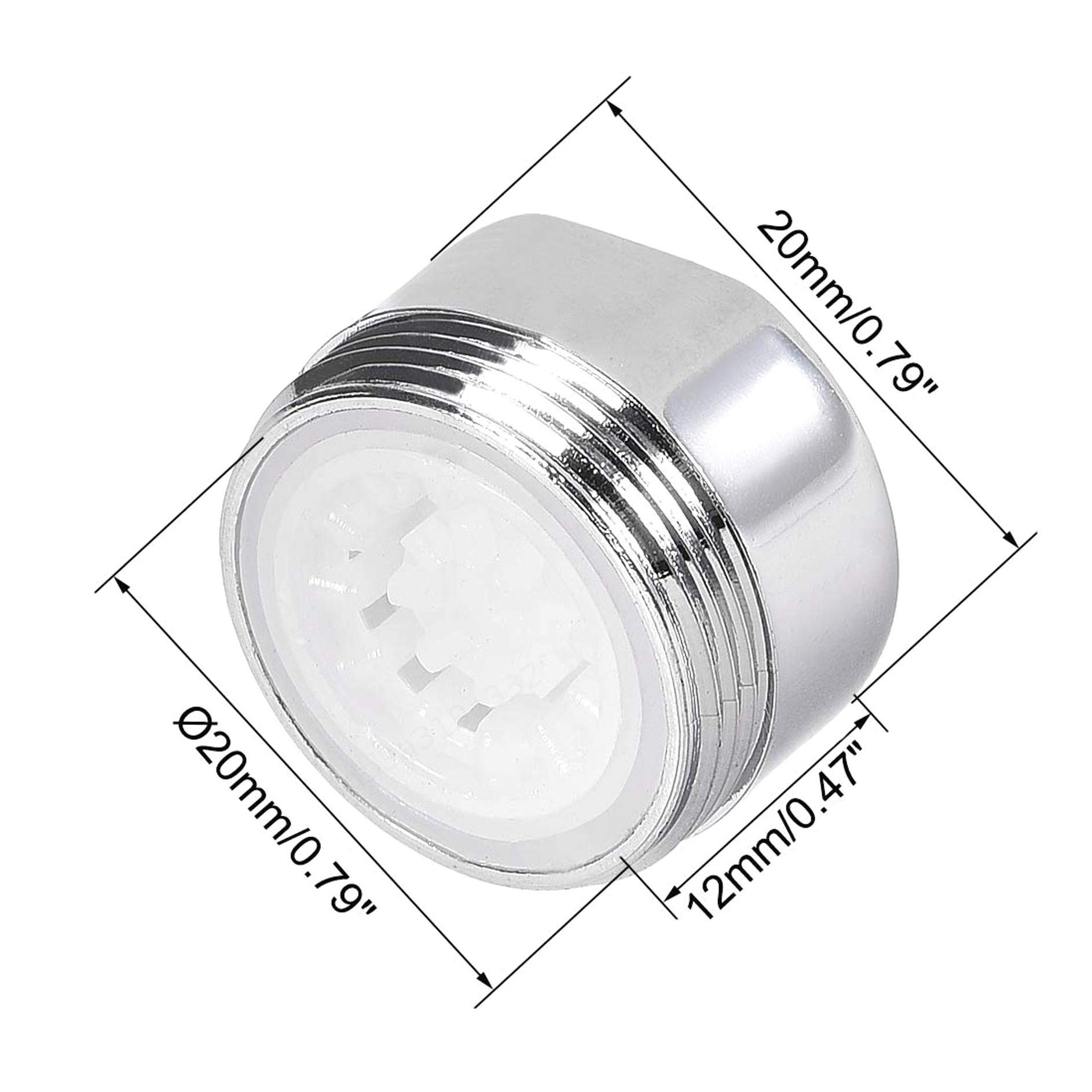 2 Aeratori Per Rubinetto - Filettatura M20, Per Risparmiare Acqua In Cucina E Bagno - Foto 8