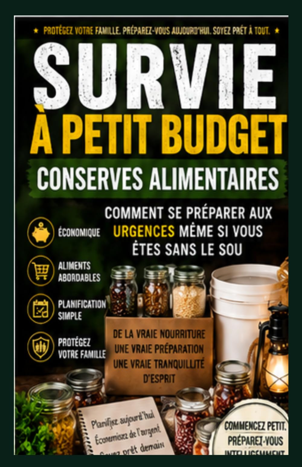 Stockage alimentaire de survie à petit budget: Comment se préparer aux urgences même si vous êtes fauché