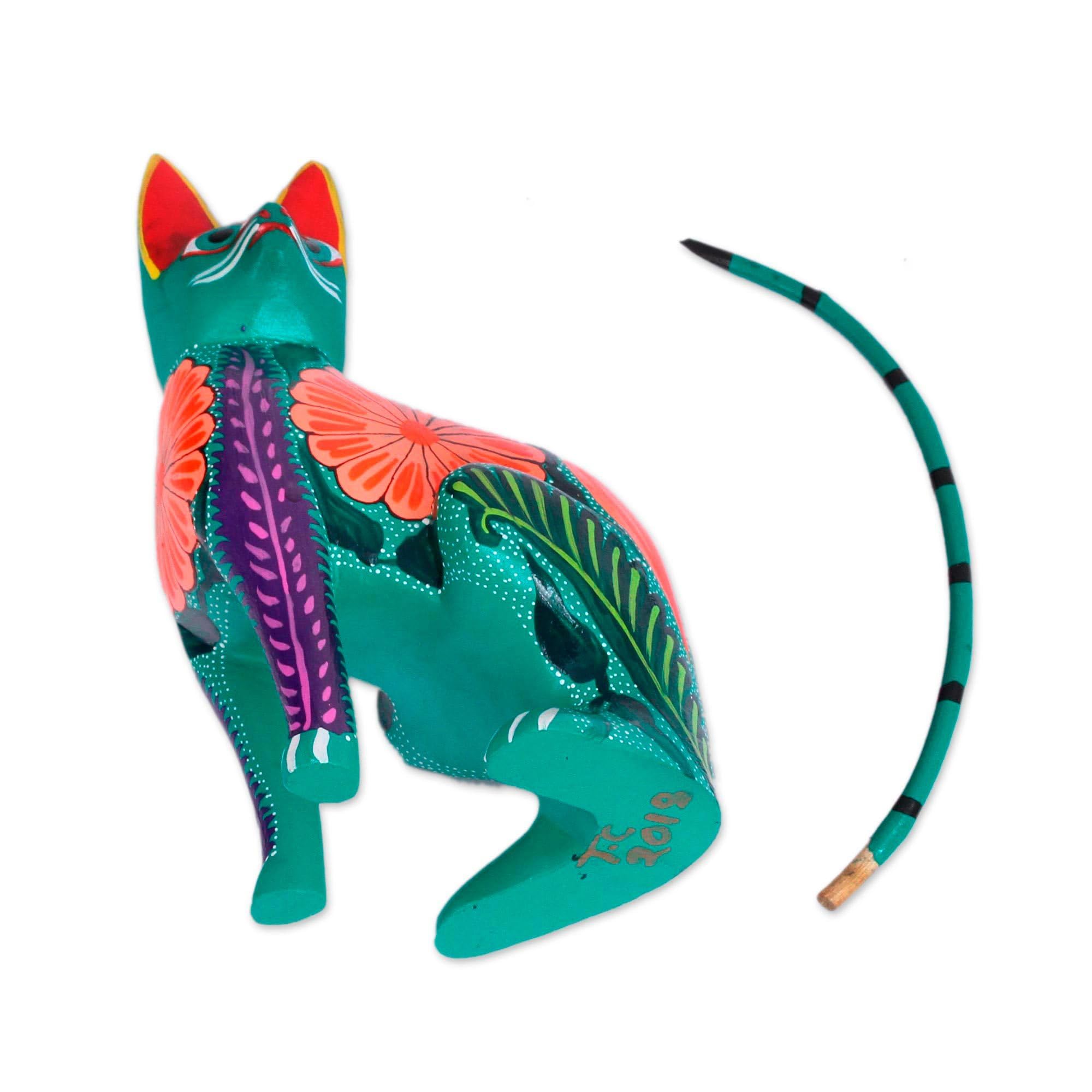Amazon.co.jp: NOVICA 職人 手作り 木製 アレブリエ 置物 メキシコ産