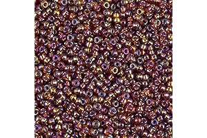 11/0 Japanese Topaz Rocaille Glass Seed Beads