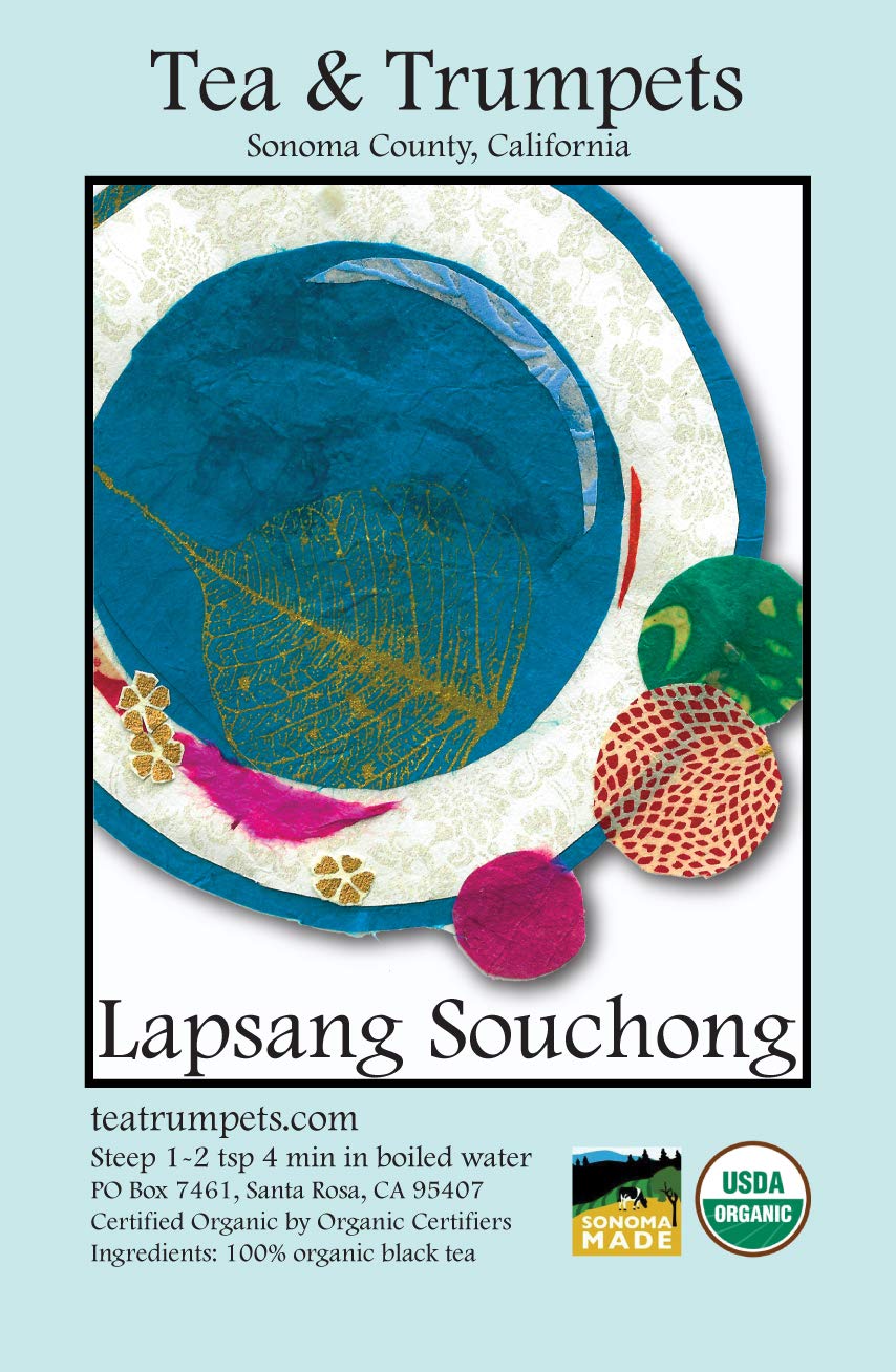 USDA Organic Lapsang Souchong Loose Leaf Black Tea 8 oz