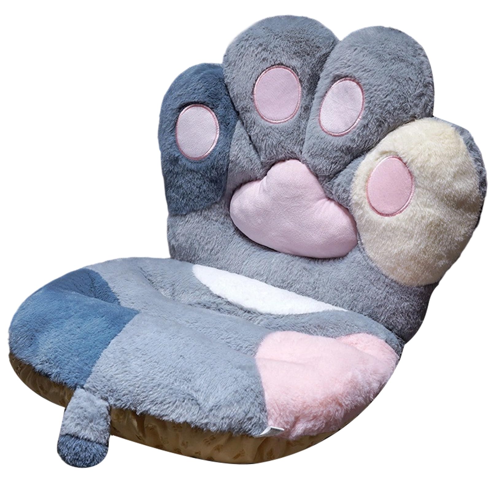 Cojín para silla con forma de peluche con relleno de algodón PP suave para el hogar, oficina, suelo, almohada de algodón PP