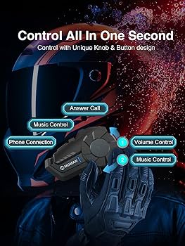 MOMAN H2 ヘルメット用インカム Amazon.co.jp: バイク用インカム, Moman(モーマン) H2 PRO(New