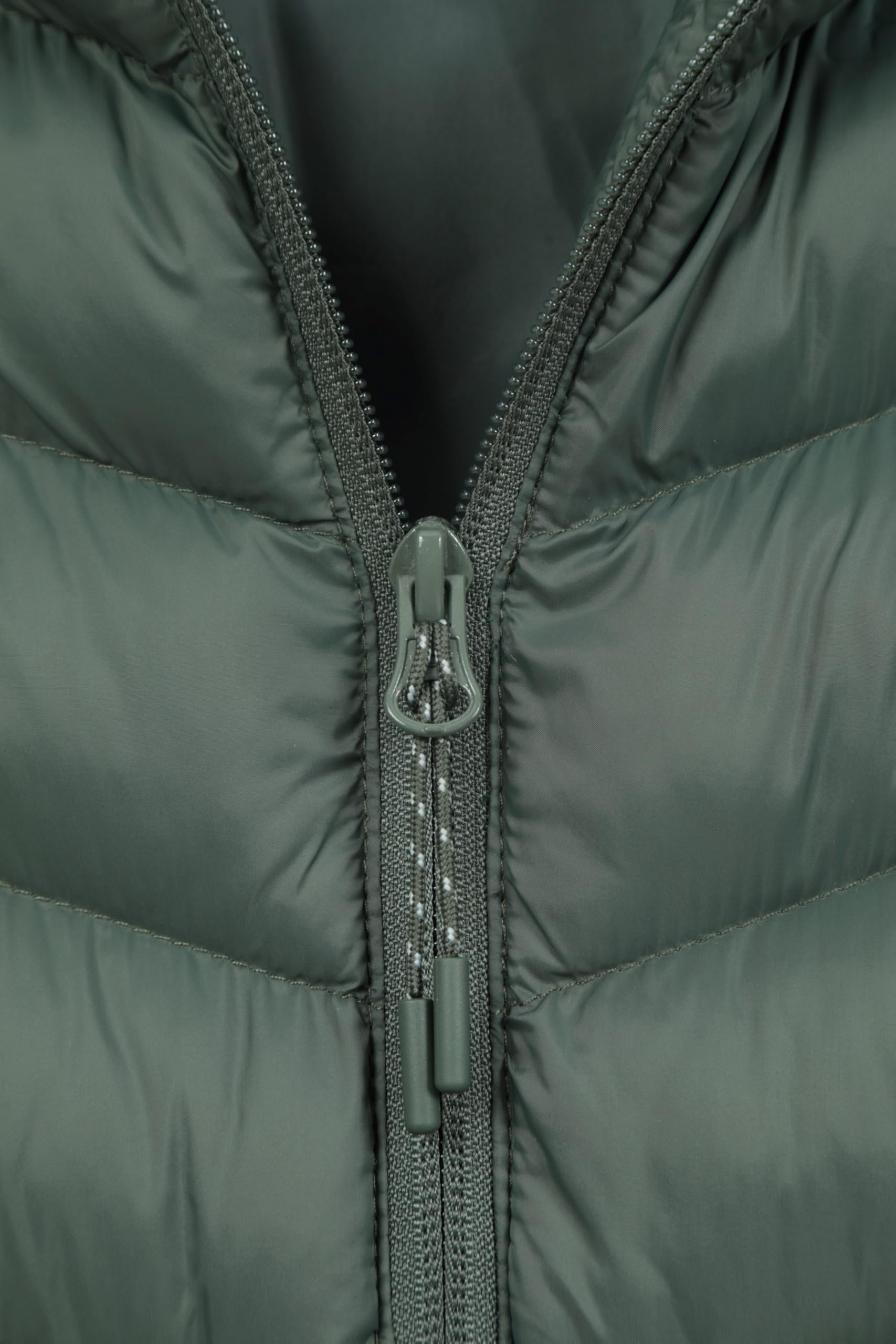 Mountain Warehouse Seasons Womens Padded Jacket - Water Resistant Coat, Puffer Jacket, Front Pockets, Adjustable Elastic Cuffs & Hood - For Spring Summer, Outdoors — view 2