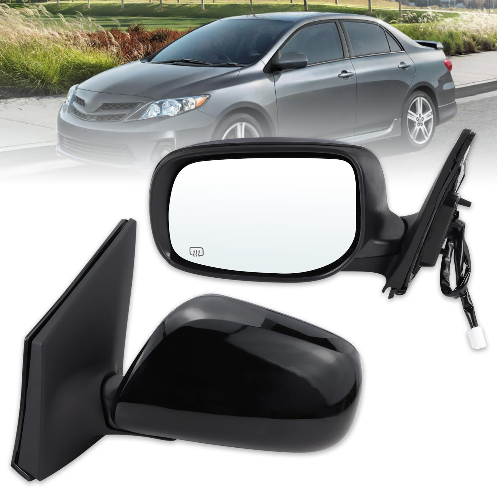 Amazon.com: Lqito Left Driver Side Mirror Compatible With 2009