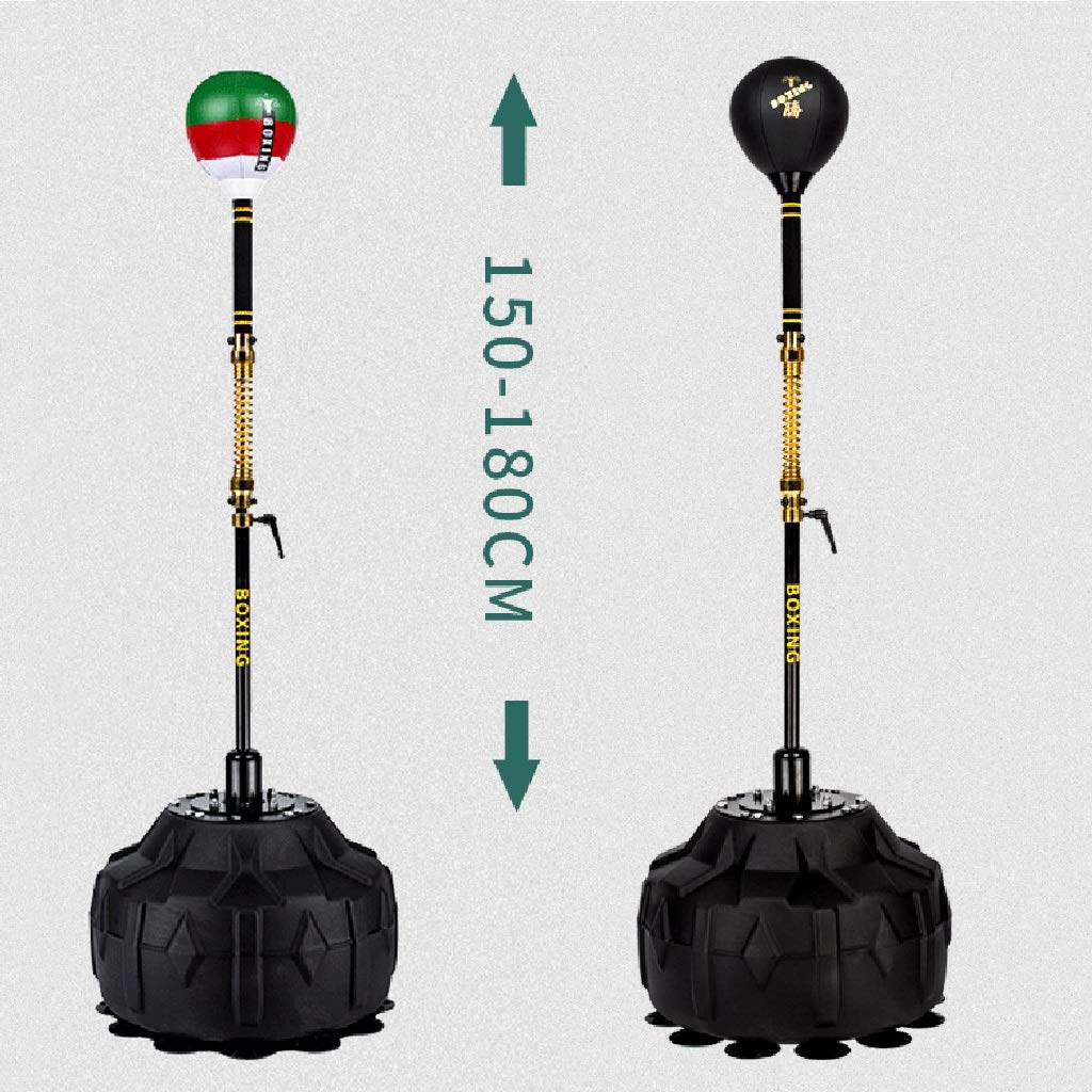 Sacco Da Boxe Autoportante Con Palla Reflex - Regolabile 59-71 Pollici, Per Allenamento - Foto 6