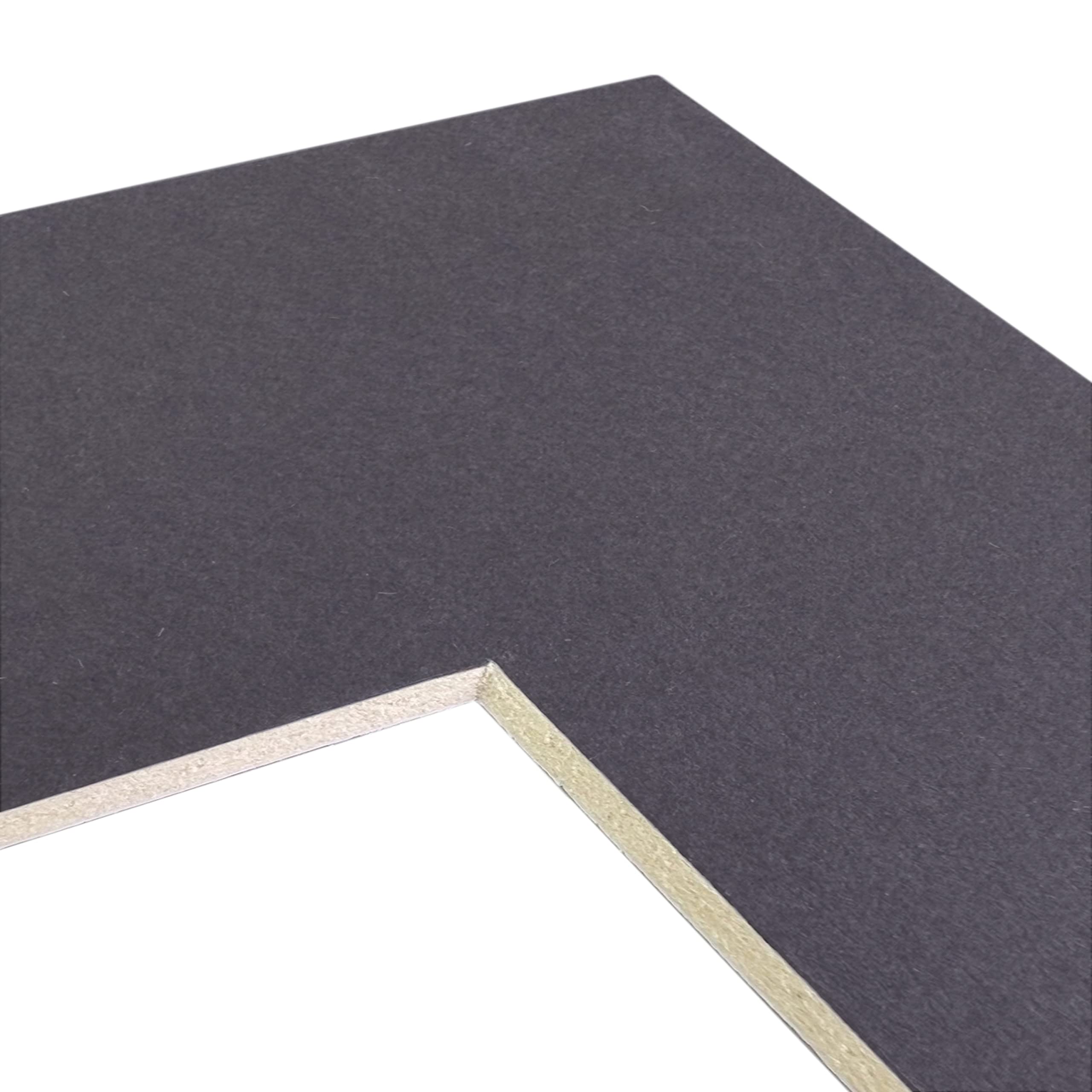 Craig Frames B161 Pre-cut Mat Board for 16x24 Print, 20x30, Granite Gray