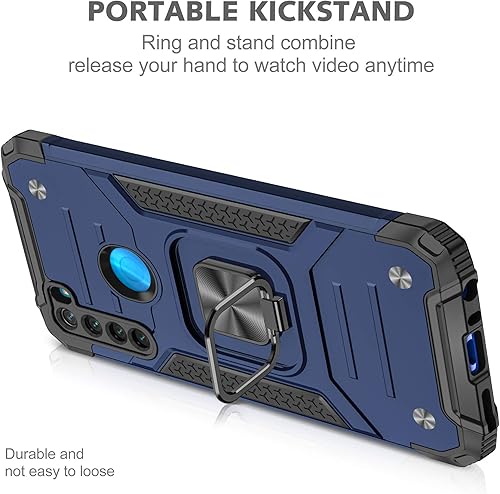 Miniatura 4 de Asuwish Funda para Redmi Note 8 KMKJ US Azul