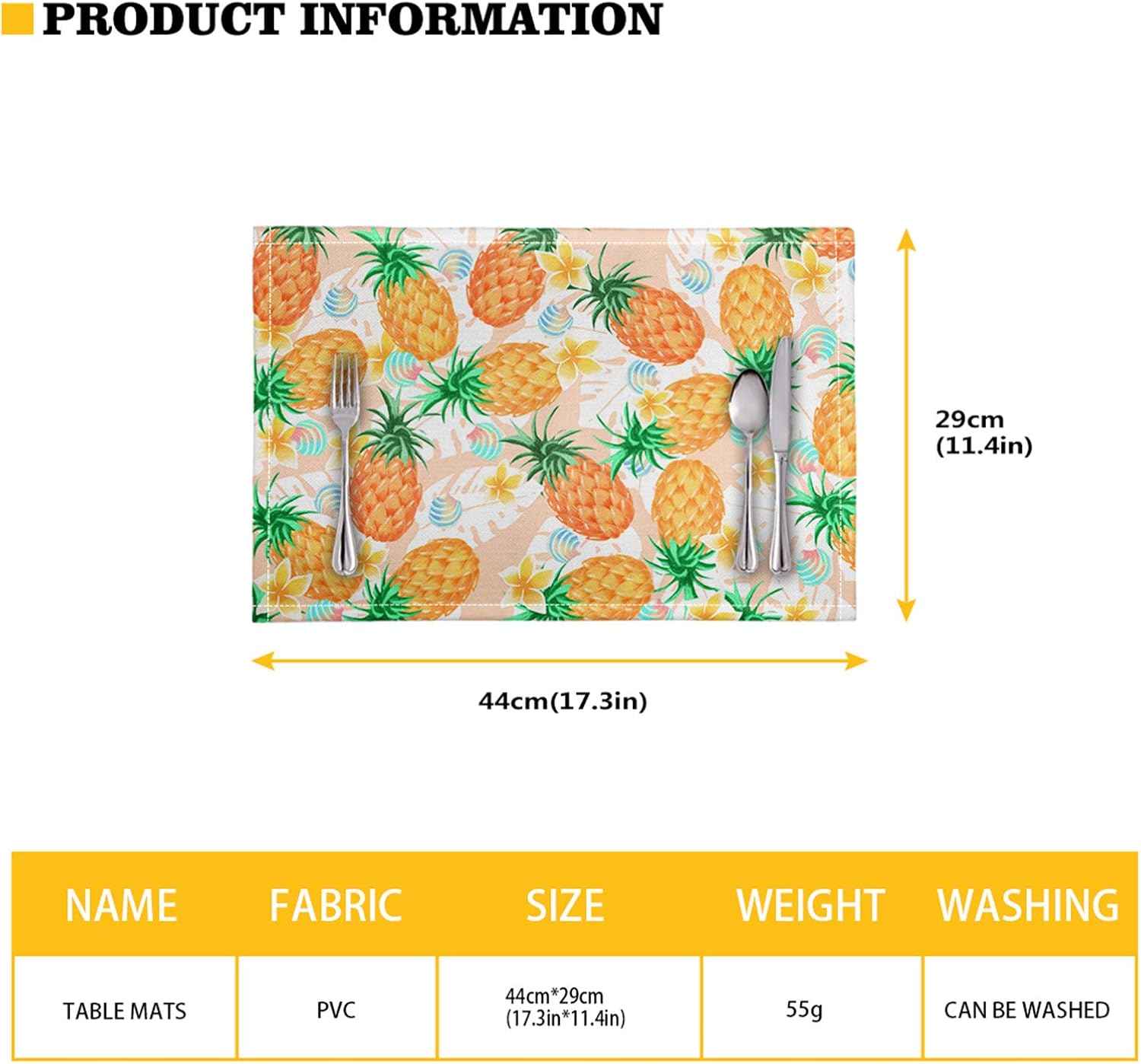 HUGS IDEA Placemats - Image 4