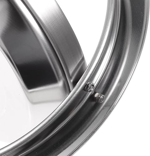 Miniatura 2 de Uonlytech Tapa de bote de basura, simple ojal de basura, cubierta redonda, tapa de cubo de basura para cocina, baño, oficina