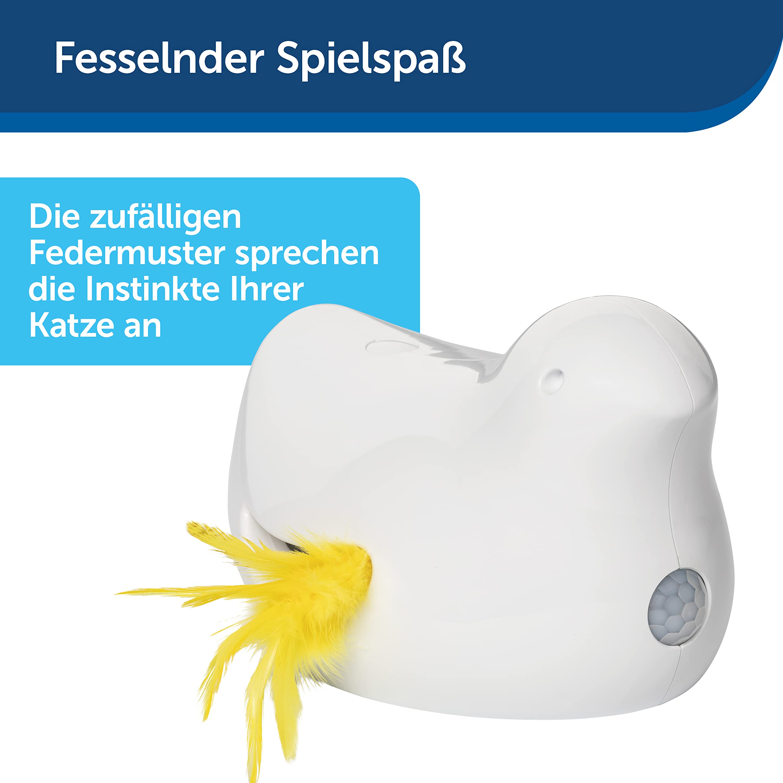 PetSafe Elektronisches Katzenspielzeug Peek-A-Bird