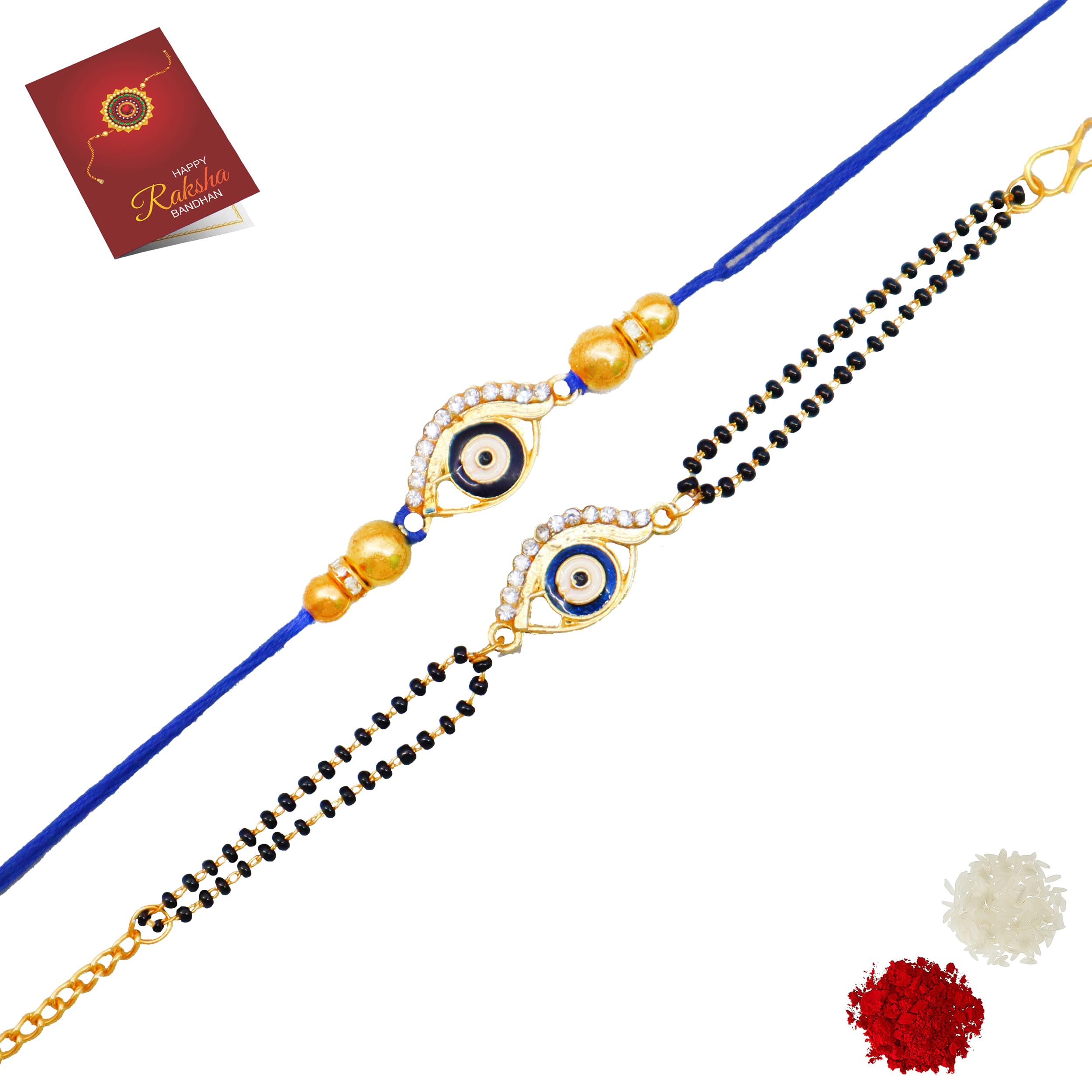 See full amazon price history chart for Blessing Decor Premium Bhiya Bhabhi Evil Eye Rakhi | Couple New Evil Eye Bracelet Rakhi For Bhabhi Handmade Rakhi With Roli Chawal With Card (Eye Shape Evil Eye Rakhi) For Unisex Adult Blessing Decor Premium Bhiya Bhabhi Evil Eye Rakhi | Couple New Evil Eye Bracelet Rakhi For Bhabhi Handmade Rakhi With Roli Chawal With Card (Eye Shape Evil Eye Rakhi) For Unisex Adult (B0B2K8Q4PZ) Amazon Price History, Amazon Price Tracker