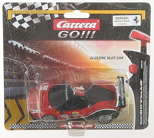 Miniatura 5 de Carrera GO 20064136 Ferrari 488 GT3 AF Corse, No.488 Slot Car, multicolor