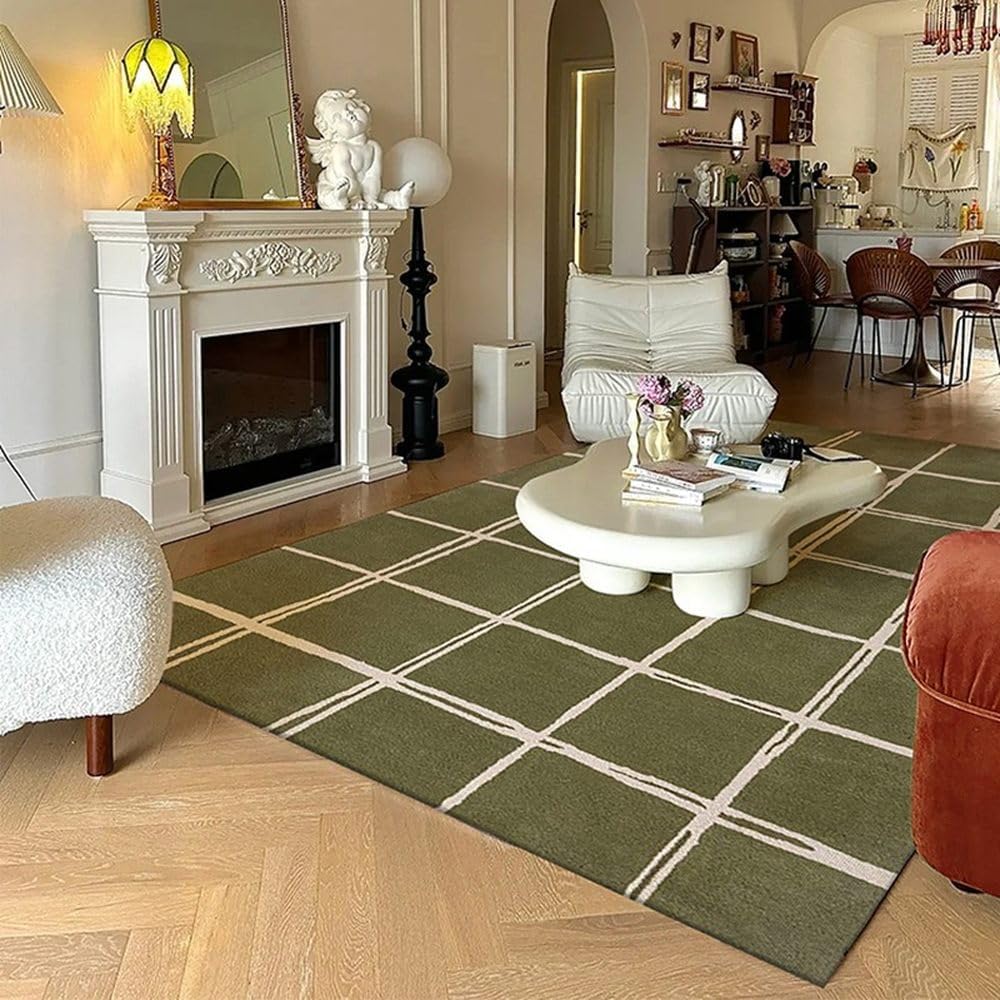 Carpets for Living Room Light Luxury Bedroom Decor Washable Thick Plush Study Floor Mat Home Fluffy Soft Rug,E,200X300cm