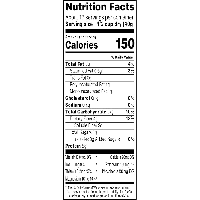 Avena en Hojuelas Overnight Oats, 19 oz (Paquete de 2) miniatura 2