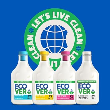 Ecover Zero Fabric Softener, Sensitive Skin, 57 Washes, 1.43L